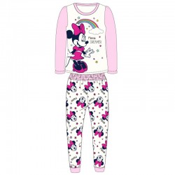 Pijamale fete Minnie Mouse, roz deschis
