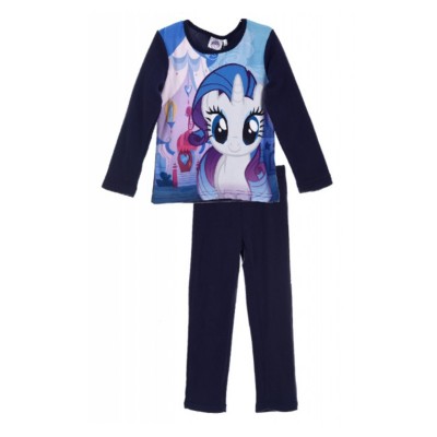 Pijamale groase Pony, mov inchis